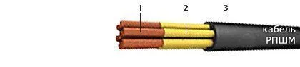 Кабель РПШМ 10х1,5