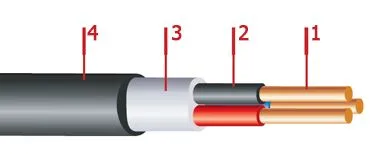 Кабель АВВГз 4х1,5