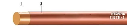 Кабель ПЭТВ-1 0,850