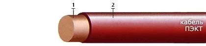 Кабель ПЭКТ 0,55