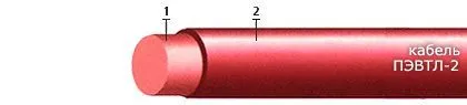 Кабель ПЭВТЛ-2 0,5