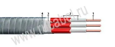 Кабель КПБП-90 3х35,0